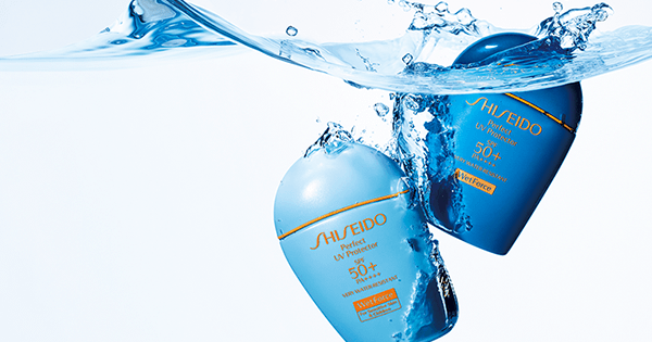 Shiseido Wet Force for Sensitive Skin & Children Perfect UV Protector SPF50+ PA++++ 50 ml.
