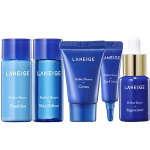 Laneige Perfect Renew Trial Kit Set 5 items 5 items