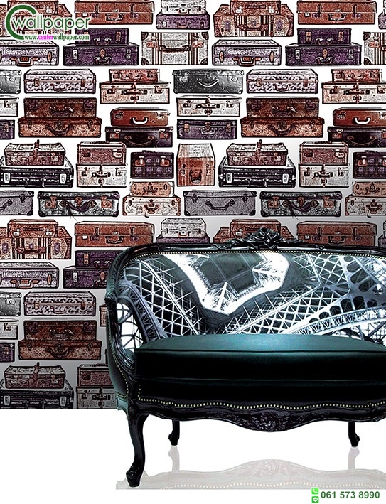 รวมวอลเปเปอร์ติดผนังลายชั้นหนังสือ