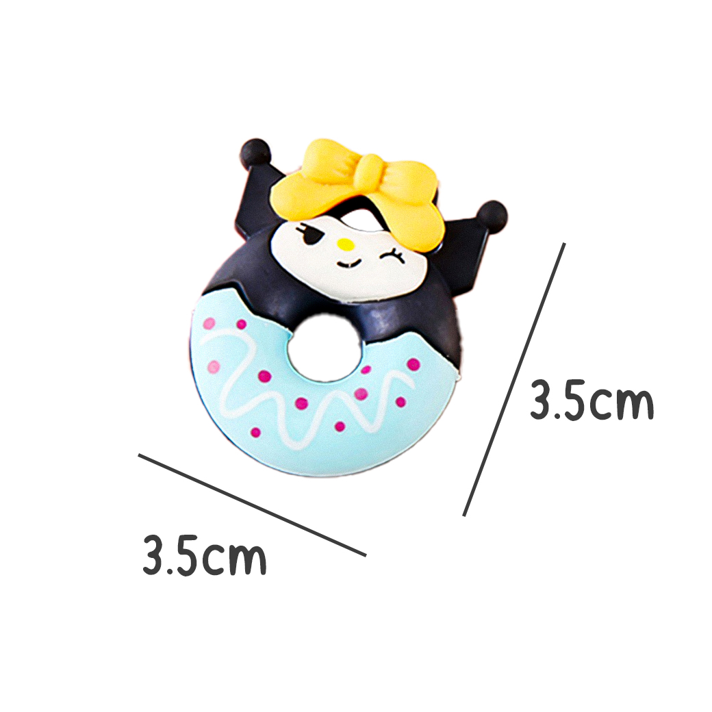 🌈ยางลบการ์ตูนโดนัท🌈 ยางลบลายSanrio ₍^. .^₎⟆ หูการ์ตูนสัตว์หลากสี✔️พร้อมส่งในไทย เครื่องเขียน ยางลบ ลบคำผิด