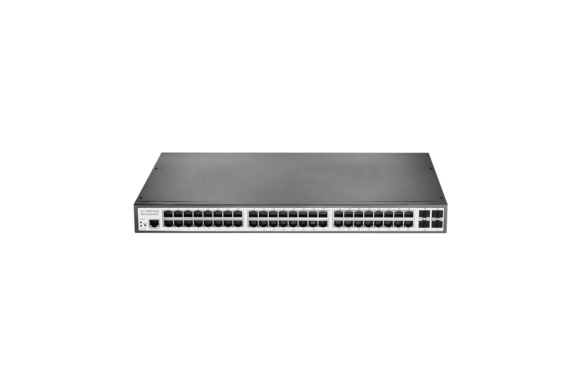 Switch L2+ 48*10/100/1000Mbps RJ45 4*1000Mbps SFP and 4*10G SFP+ [managed]