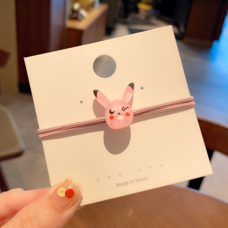 ⚡ยางยืดรัดผม⚡รูปทรงหนูสายฟ้าหัวใสหลากสี คละสี ชิ้นละ 3 บาท ✔️พร้อมส่ง Ohwowshop ยางยืด ยางมัดผม ยางยืดรัดผมเกาหลี ยางรัดผม