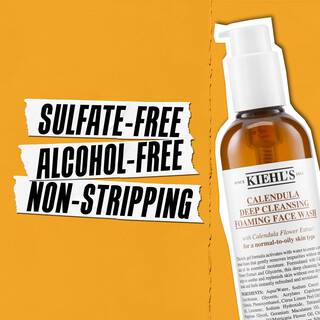 Kiehl's Calendula Deep Cleansing Foaming Face Wash 500 ml.