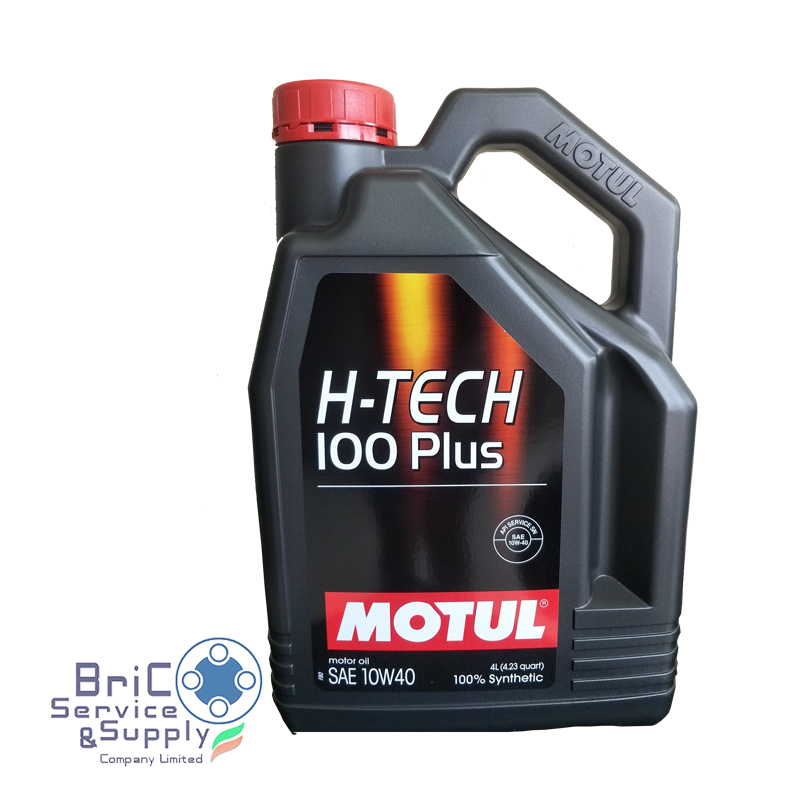 MOTUL H-TECH 100 Plus 10w-40 ขนาด 4 ลิตร