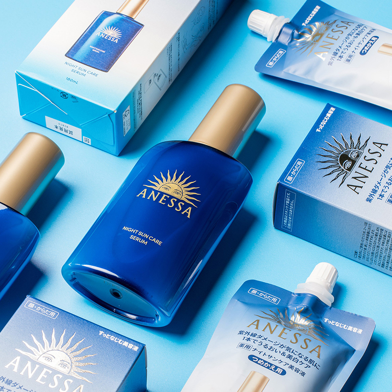 Shiseido Anessa Night Sun Care Serum 180 ml.