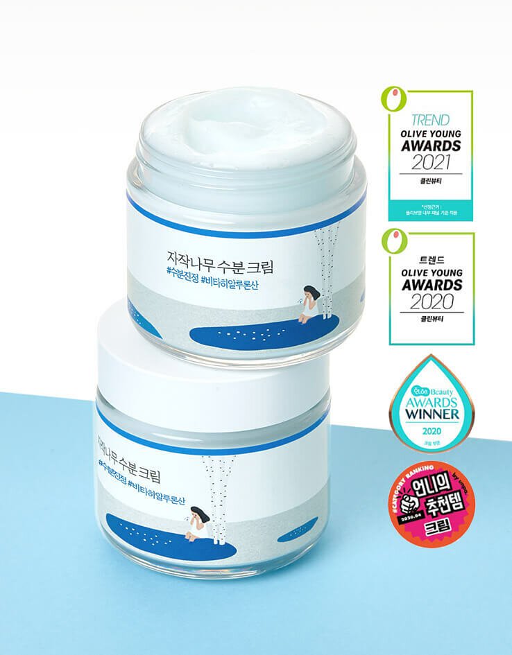 ROUND LAB Birch Juice Moisturizing Cream 80 ml.