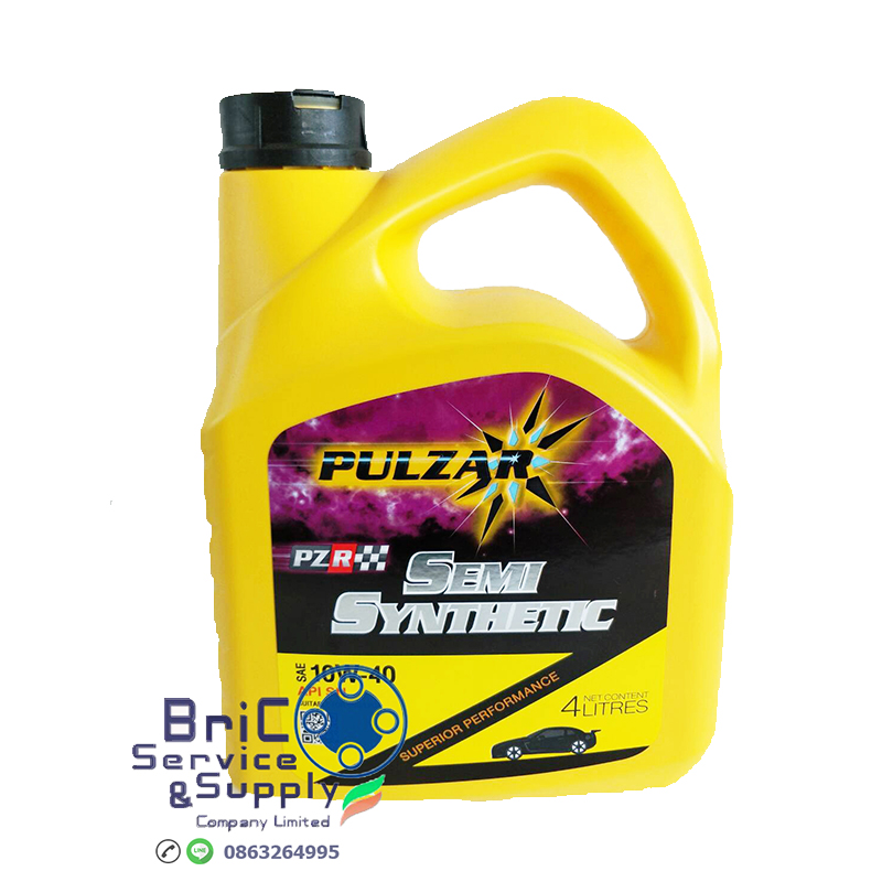 PULZAR Semi Synthetic 10w-40 ขนาด 4 ลิตร