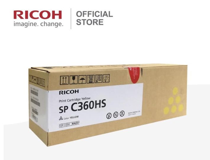 Ricoh SPC360DNw / SPC36SFNw (11SPC360STNYL) ตลับหมึกสีเหลือง ของแท้ ORIGINAL
