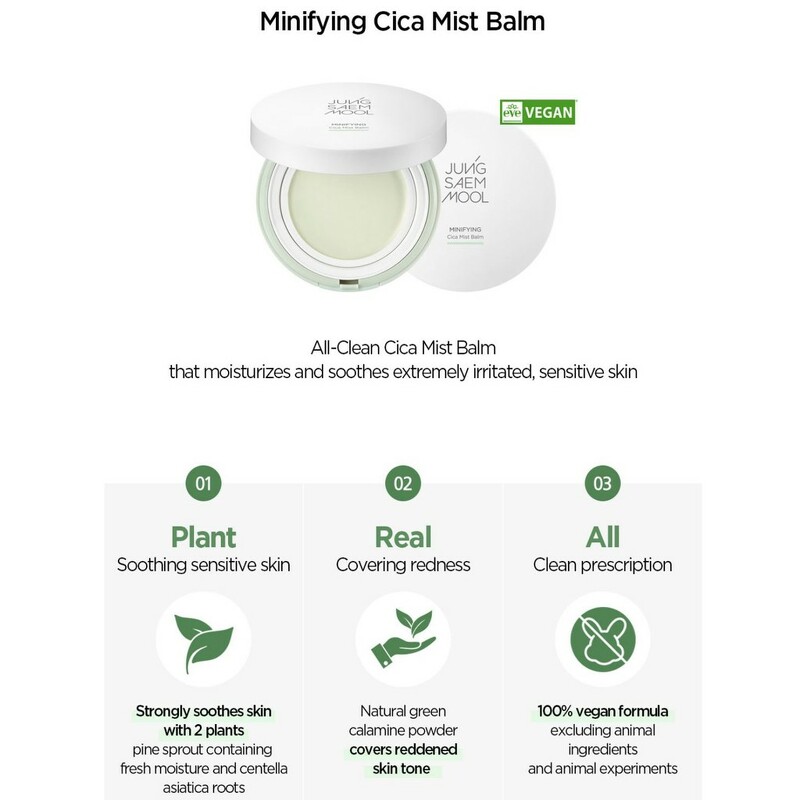 Jung Saem Mool Minifying Cica Mist Balm 11 g.