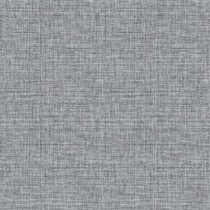 วอลเปเปอร์ติดผนังสีเทาเข้ม ลายผ้า