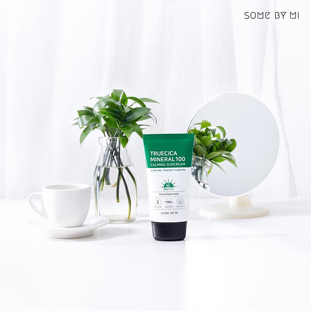 SOME BY MI Truecica Mineral 100 Claming Sunscreen 50 ml.