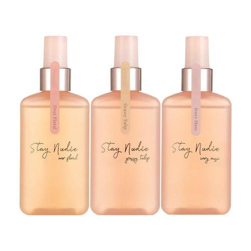 Body Holic Stay Nudie Hair & Body Mist 100 ml. # Ivory Musc