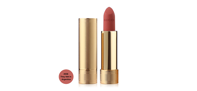 Gucci Rouge A Levres Mat Lip Colour 3.5 g. #208 They Met In Argentina