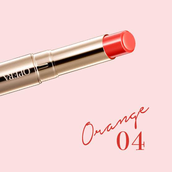 OPERA Tint Oil Rouge Lipstick No. 4 Orange
