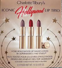 Charlotte's Tilbury Iconic Hollywood Lip Trio
