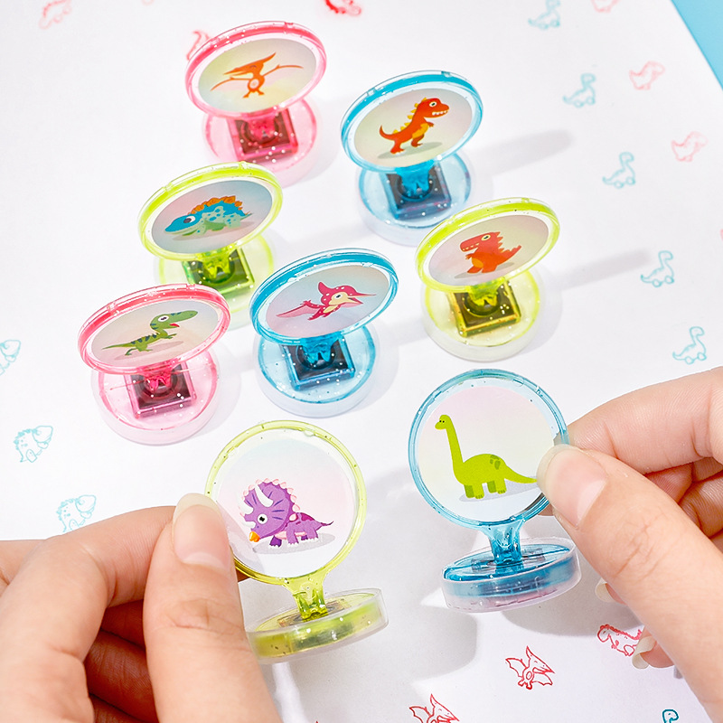 🌈ตรายางลายการ์ตูนหมึกในตัว🌈ปั๊มบัตรสะสมแต้ม📌คละลาย ชิ้นละ 3บาท✅พร้อมส่ง Ohwowshop ตัวปั๊มการ์ตูน หมึกสี เด็กเล็ก