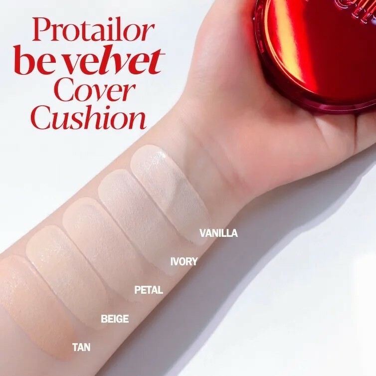 Espoir Pro Tailor Be Velvet Cover Cushion SPF34 PA++ 14 g. #25 Tan