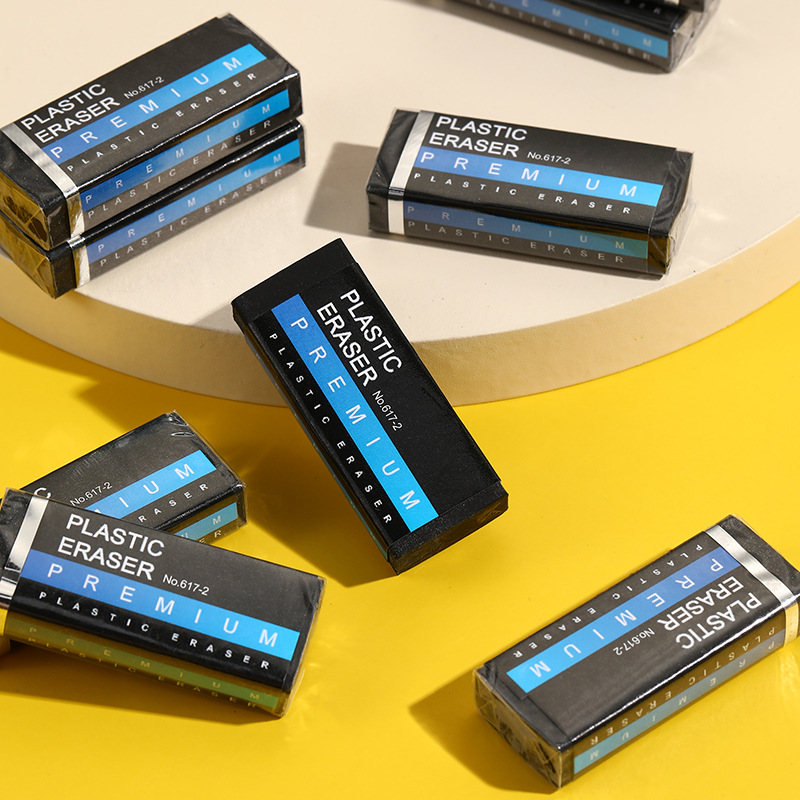 ยางลบ PLASTIC 5x2x1 cm [สีดำ]