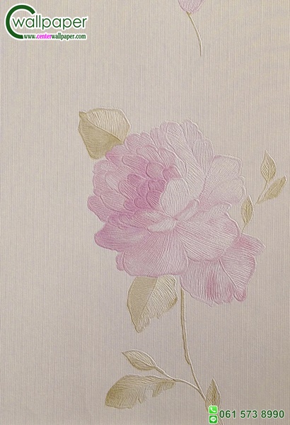 วอลเปเปอร์ติดผนังลายดอกไม้วินเทจ