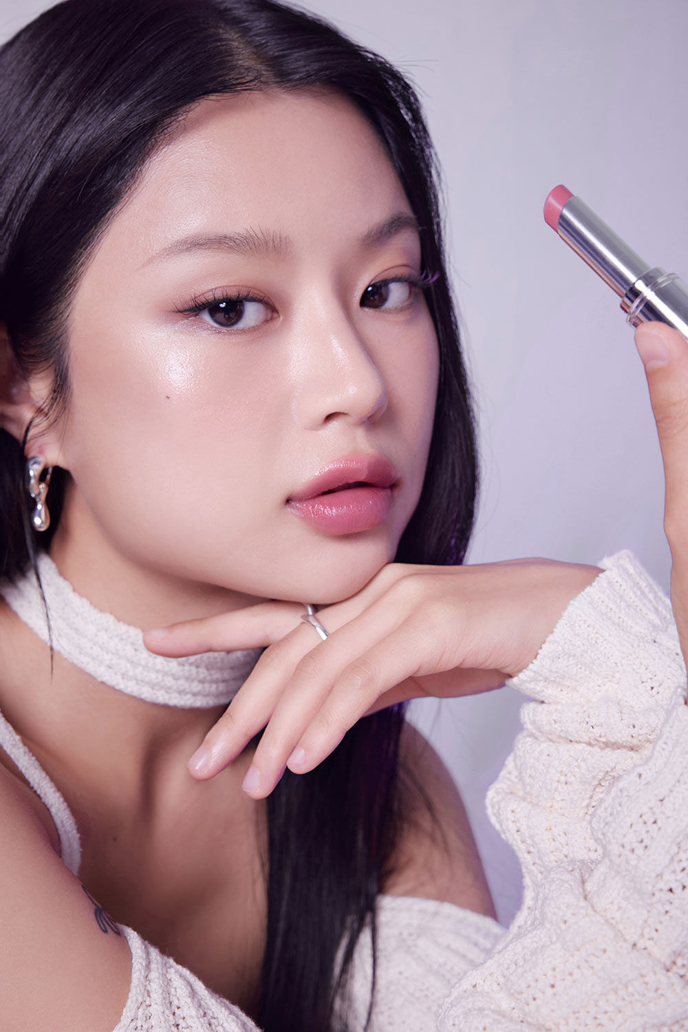 Peripera Ink Mood Glowy Balm 3.2 g. #01 Pink Genre