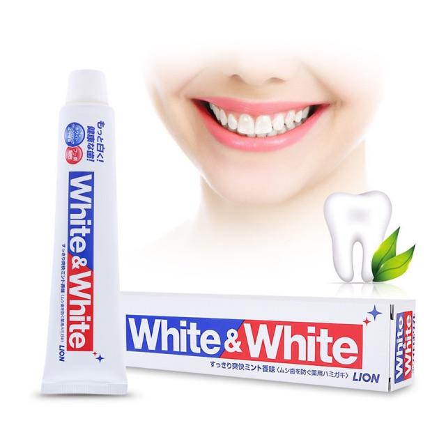 LION White & White Toothpaste 150 g.