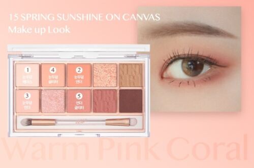 CLIO x AESPA Pro Eye Palette #15 Spring Sunshine on Canvas