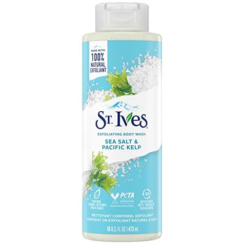 St. Ives Exfoliating Body Wash Sea Salt & Pacific Kelp 473 ml.