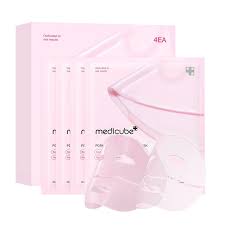Medicube PDRN Pink Collagen Gel Mask (1 กล่อง / 4 แผ่น)
