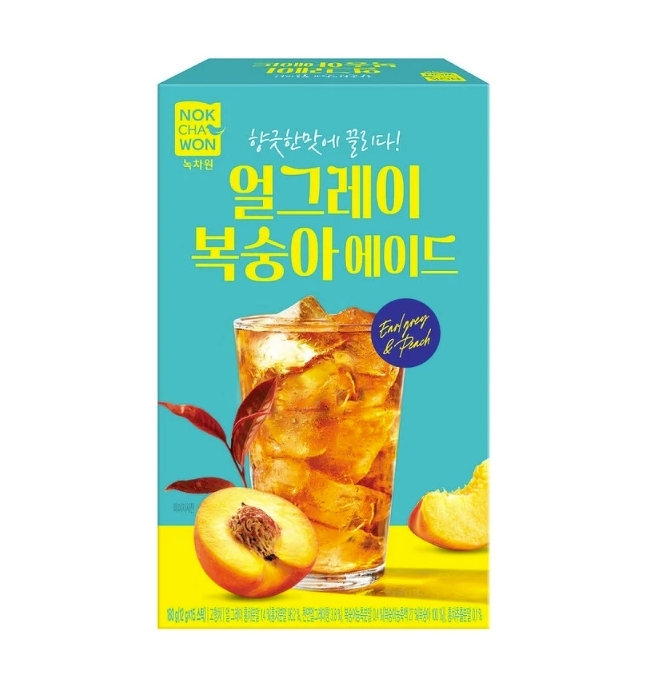 NOKCHAWON Tea Ade 15 ซอง #Earl Grey & Peach