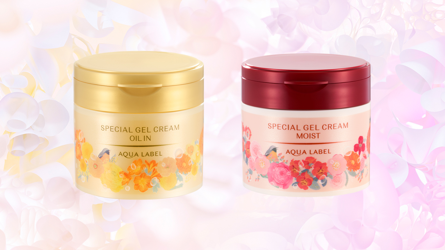 Shiseido Aqualabel Special Gel Cream Oil in 117 g. Special Edition