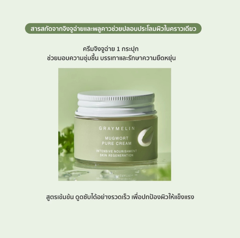 Graymelin Mugwort Pure Cream 50 ml.
