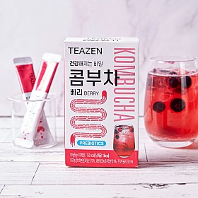 Teazen Kombucha # Berry (1 กล่อง 10 ซอง)