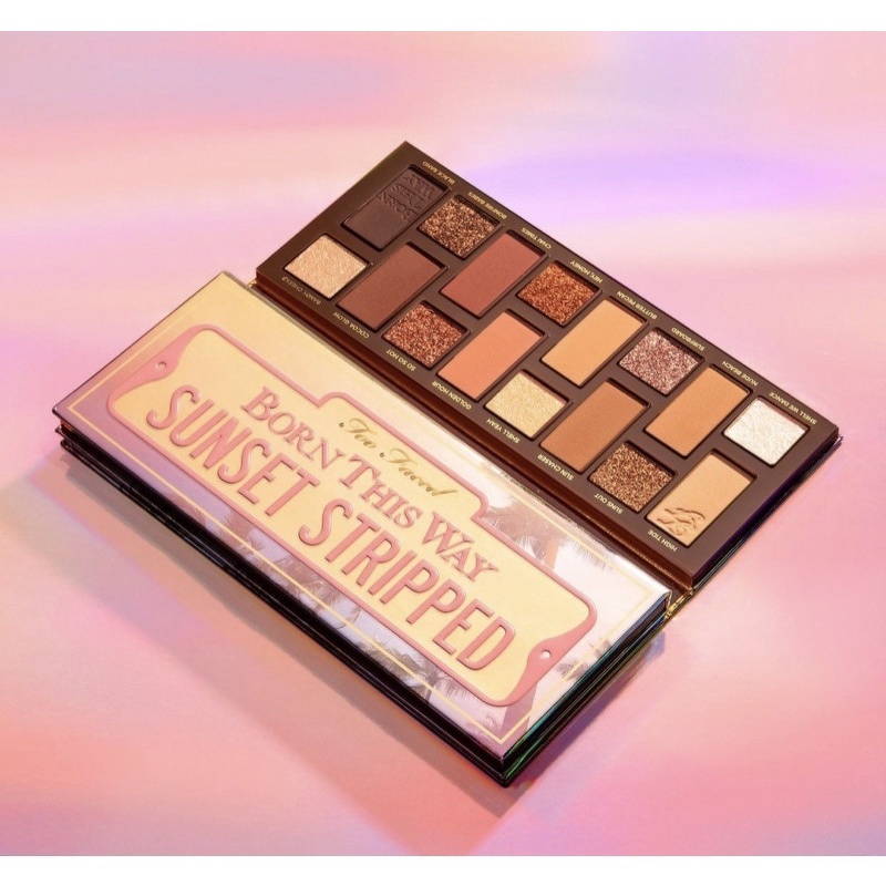 TOO FACED Born This Way Sunset Stripped Eyeshadow Palette