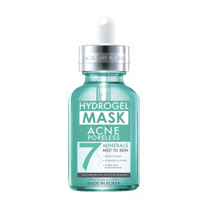 ROJUKISS Acne Poreless Hydrogel 7 Mineral Facial Mask 25 ml.