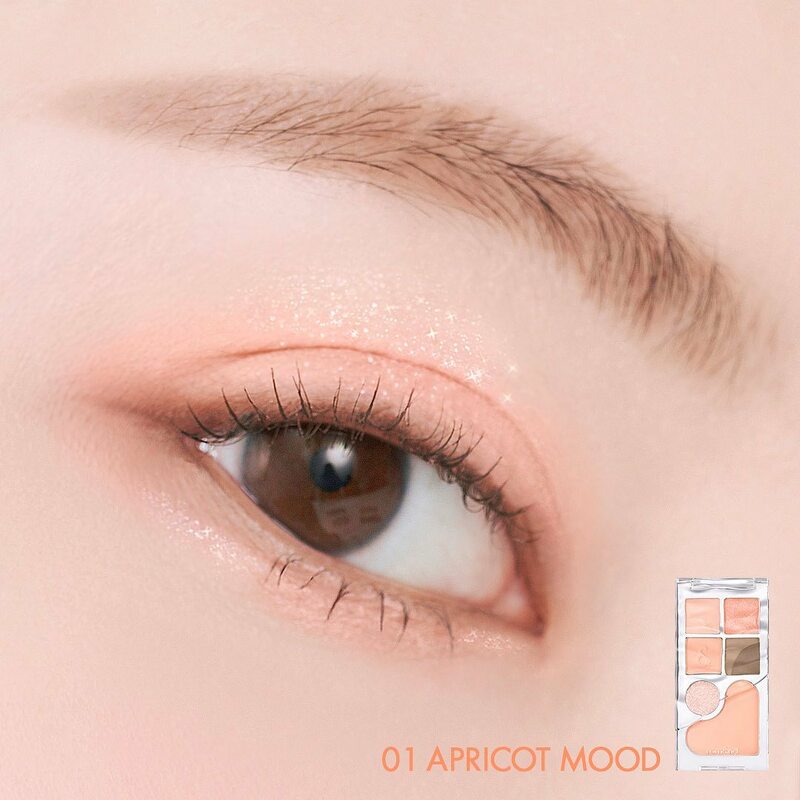 Rom&nd Bare Layers Palette 14 g. #01 Apricot Mood
