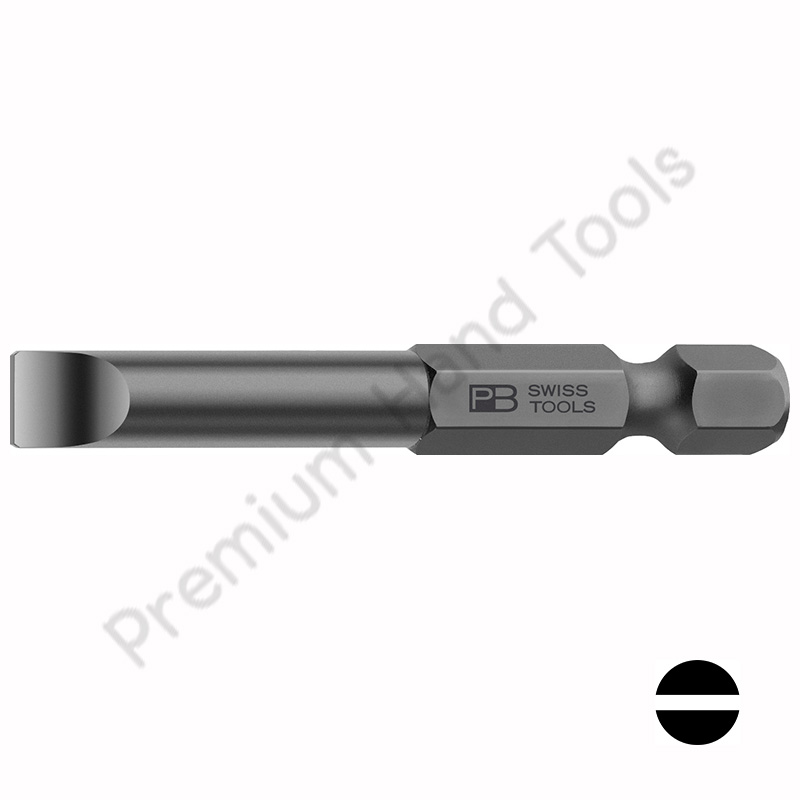ดอกไขควงลม PB Swiss Tools รุ่น PB E6.100 ปากแบน ยาว 50 มม.