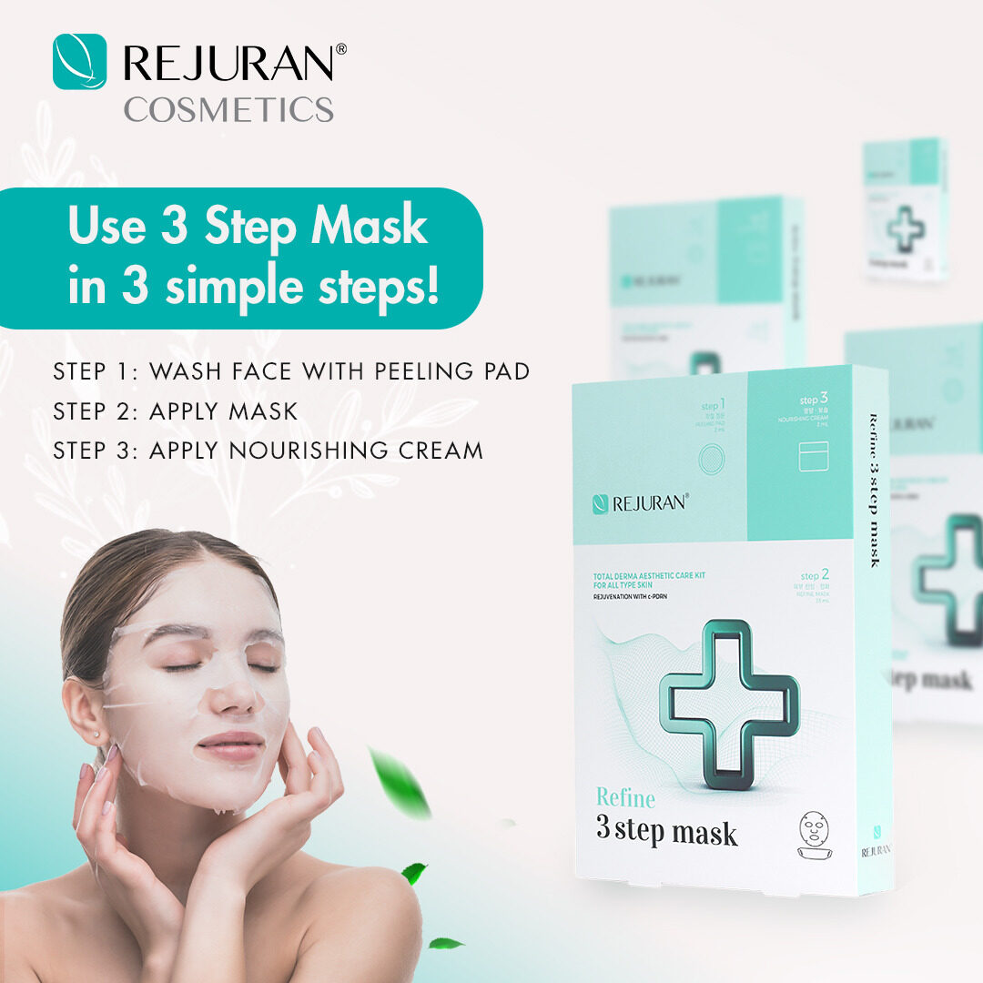 Rejuran Refine 3 Step Mask 1 แผ่น