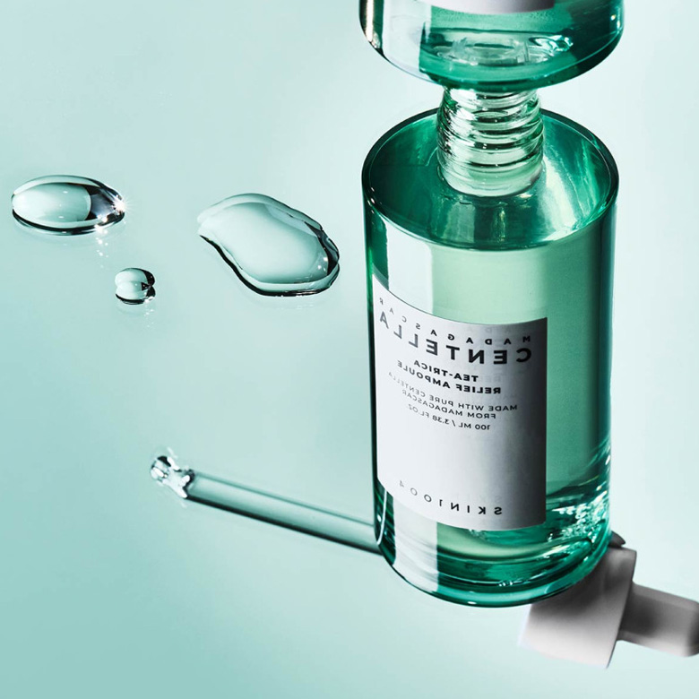 SKIN1004 Madagascar Centella Tea-Trica Ampoule 30 ml. #สีเขียว ขนาดทดลอง