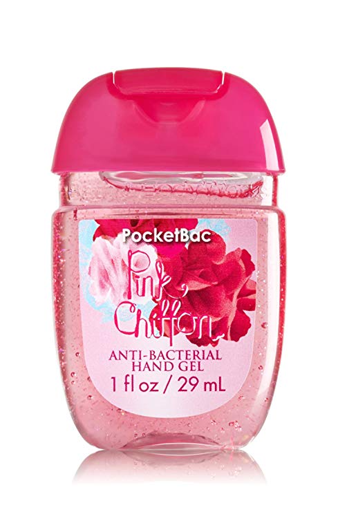 Bath & Bodyworks Pocket Bac Anti-Bacterial Hand Gel 29 ml. #Pink Chiffon