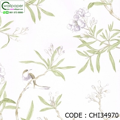 วอลเปเปอร์ติดผนังลายดอกไม้ No.CHI34970