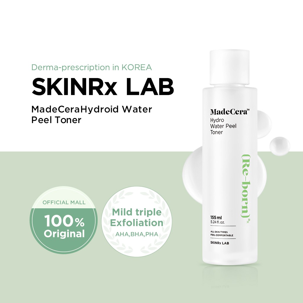 SKINRx LAB MadeCera Hydro Water Peel Toner 155 ml.