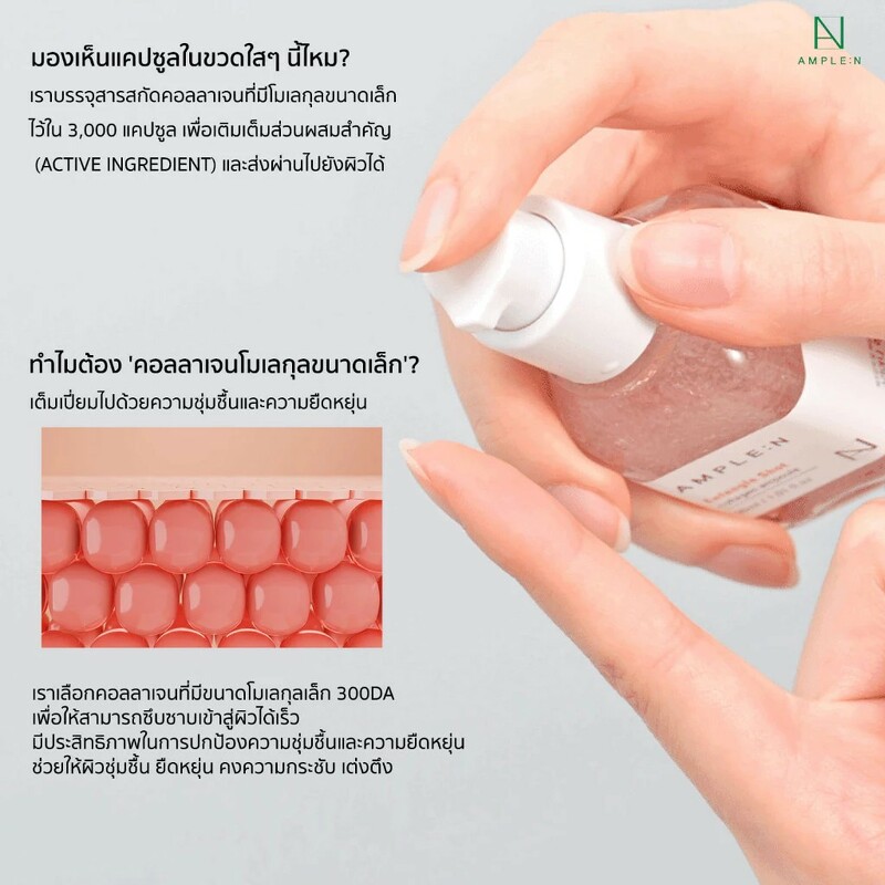 AMPLE : N Entangle Shot Collagen Ampoule 30 ml.
