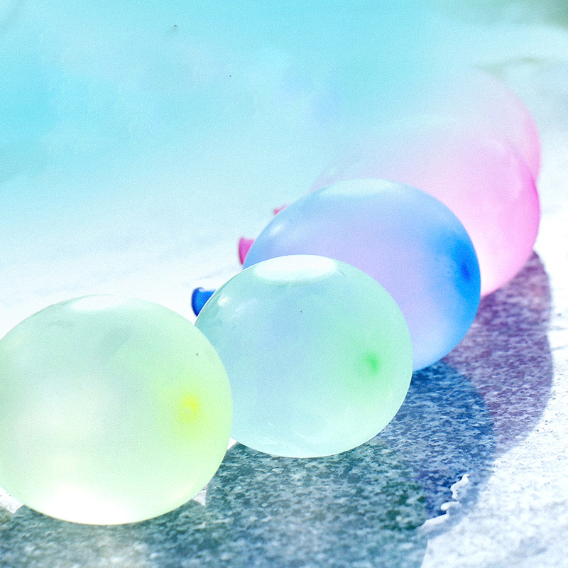 💦💦ของเล่นลูกโป่งน้ำ🌈Water Balloons ชุดแพ็ค 111ลูก✅พร้อมส่งในไทย ลูกโป่ง ของเล่นเด็ก สงกรานต์ เกมส์ปาร์ตี้