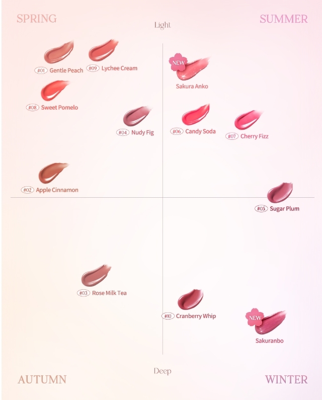 Dasique Melting Candy Balm 1.5g #11 Sakura Anko