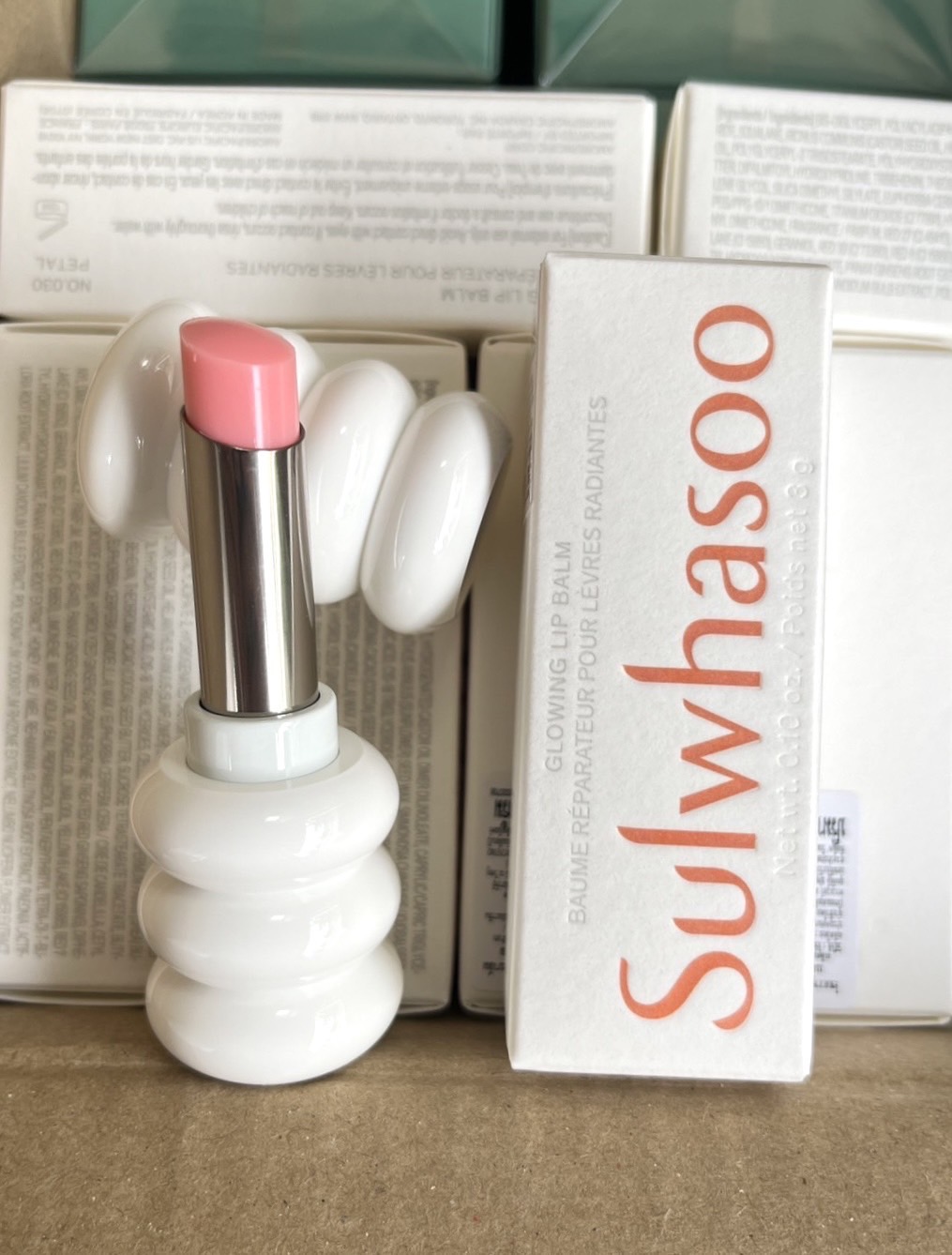 Sulwhasoo Glowing Lip Balm 3 g. No. 030 Petal สีชมพูอ่อน
