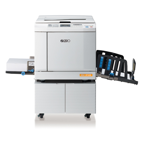 เครื่องพิมพ์สำเนาระบบดิจิตอล 300X600 จุดต่อตารางนิ้ว ริโซ่ RISO รุ่น SF5330