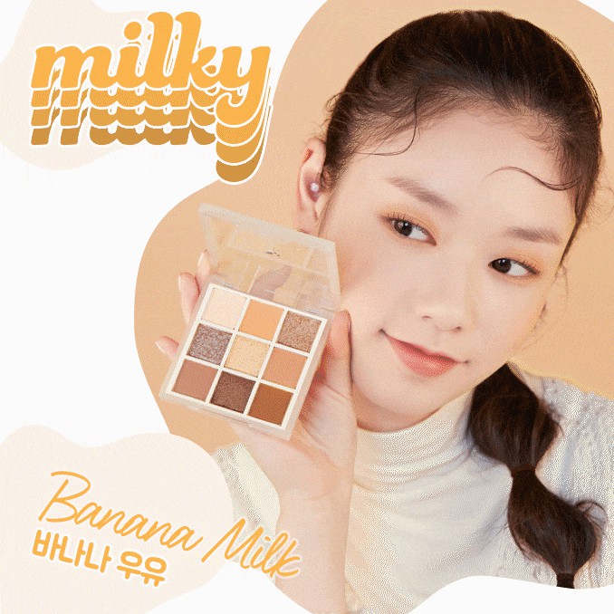Etude House Play Color Eyes Palette Milky New Year #Banana Milk