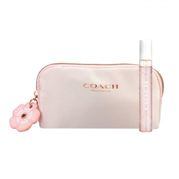 Coach Eau De Parfum 7.5 ml. + กระเป๋า 8x13 cm.