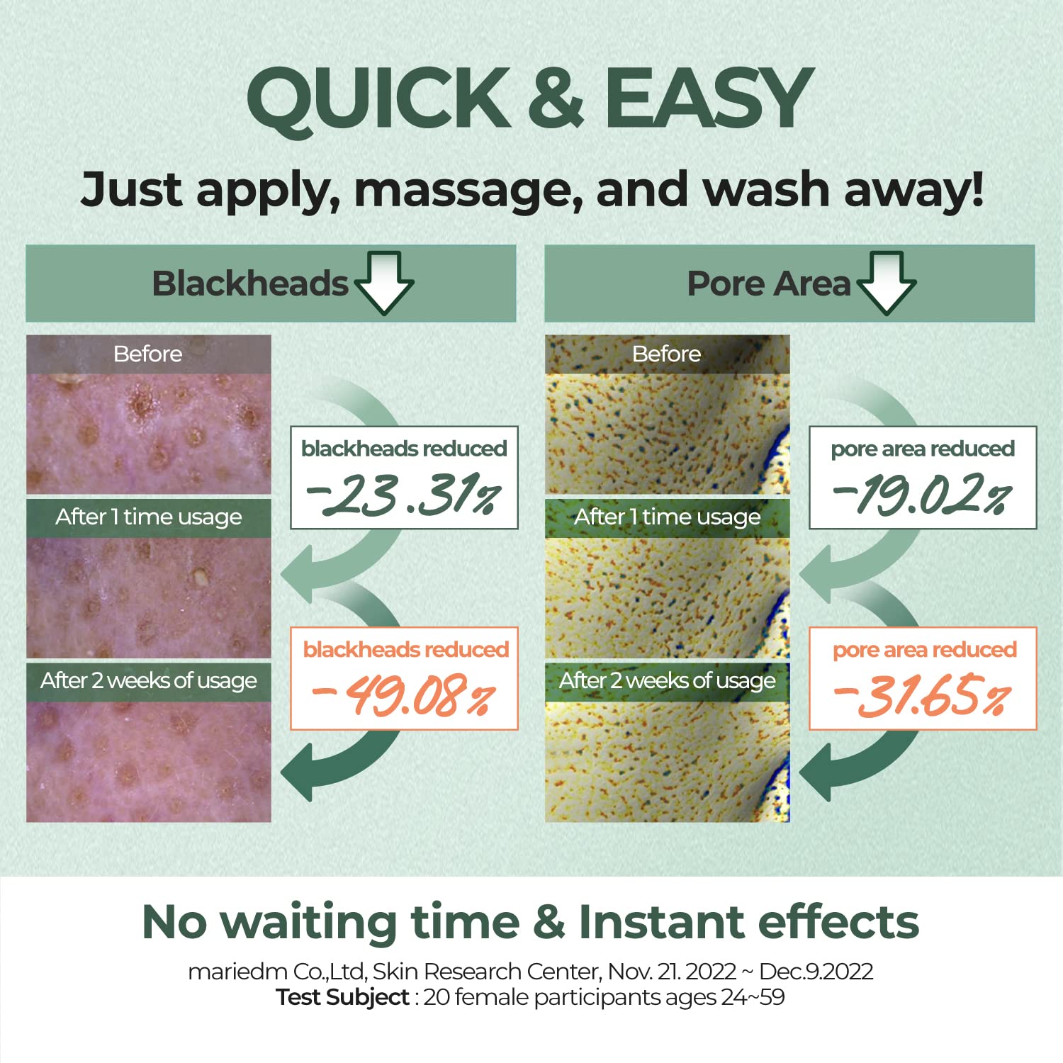 Nunbuzin No.3 Pore & Makeup Cleansing Balm With Green Tea and Charcoal 85 g.