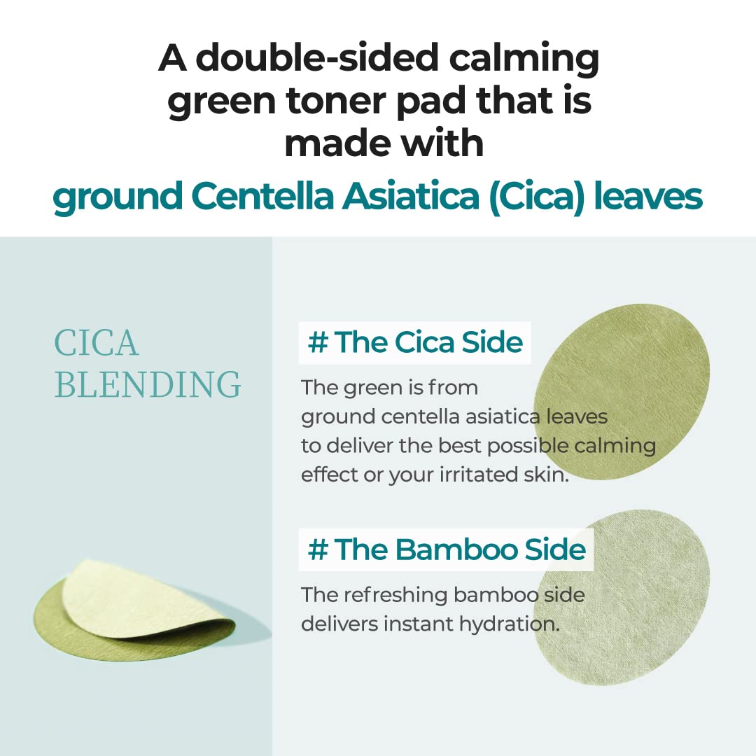 Numbuzin No.1 Centella Re-leaf Green Toner Pad 70 Pads